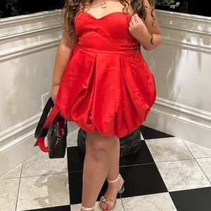 Red Bow Dress
